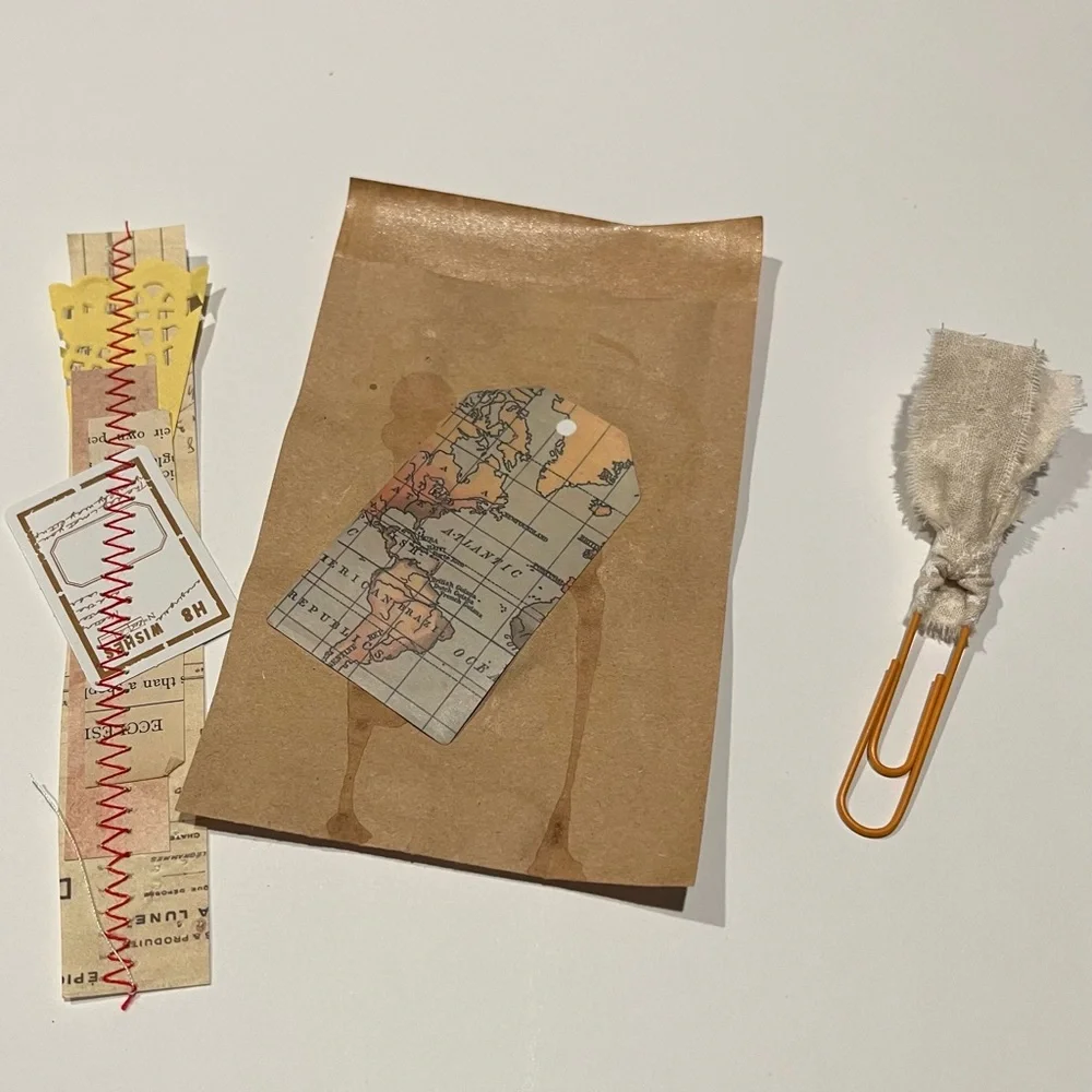 Handmade with Love brown paper